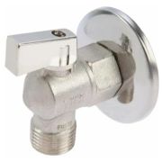 Кран шаровой TIM 1/2«х3/4» ВР/НР угловой, для бытовых приборов, хром BL5809