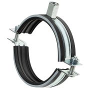 Хомут для воздуховода SHUFT с РП 200мм гайка М8/М10, бок. креп винт 6х30, гайка М6