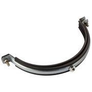 Хомут для воздуховода с резиновым профилем 450мм (шпилька)