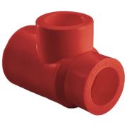 Тройник ПП AntiFire переходный D63х32х63 Red 051164