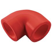 Угольник ПП AntiFire 90гр D40 Red 051119