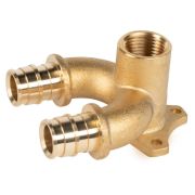 Тройник Royal Thermo ritable радиальный U-тип латунь, ВР 20х1/2х20