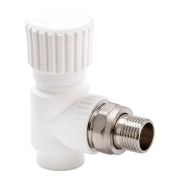 Вентиль Lammin PPR радиат. угл. 20 х 1/2