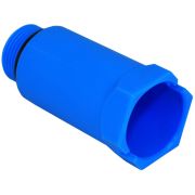Заглушка-пробка Рустеплопол 1/2 длинная, синяя (100)