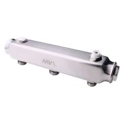 Коллектор MVI ML.403.06 из нержавеющей стали, м/ц расстояние 100мм,1«x1/2» 3 вых.