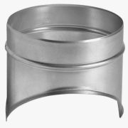 Врезка НЕОКЛИМАТ прямая оцинкованная D 125 0,5 мм