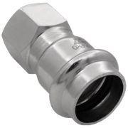 Соединитель VIEIR прямой нерж. сталь с вн.р. 18×1/2