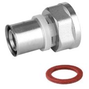 Соединитель VIEIR пресс c накид. гайкой 16х1/2F VRK163B (10/1)