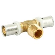 Тройник Uni-Fitt пресс-Н 20х1/2