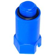 Заглушка ONE PLUS монтажная синяя 1/2