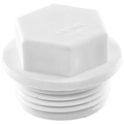 Заглушка TEBO бел. PP-R резьбовая 20x1/2