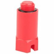 Заглушка Motusline длинная 1/2 пластиковая, красный (130)
