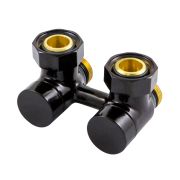 Узел нижнего подключения SCHLOSSER G 3/4 x М22x1,5, Форма Угловая