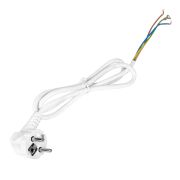 IZTT.12.01.001-15 Шнур ПВС-ВП 2х1,0+1х1,0 (RAL 9016 белый, евровилка 1,2м)