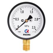 Манометр Росма ТМ-510Р.00 радиальный Дк100мм 0-0,6 МПа кл.1,5 G1/2