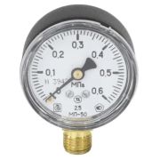 Манометр ЗТП МП-50 радиальный Дк50мм 0-0,6 МПа кл.2,5 G1/4