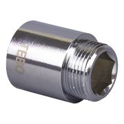 Удлинитель хромированный TEBO ВН 1/2