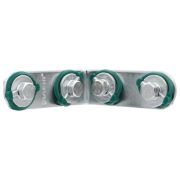 Уголок VIEIR Т-образный с гайками 93,5х93,5 мм (60/2) VPG105