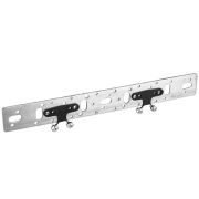 Кронштейн VIEIR планка плоская для пары водорозеток 75/150 с амортизаторами (100)