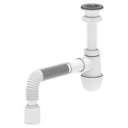Сифон АНИ пласт д/умыв-ка/мойки бутылочный 1 1/2