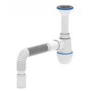 Сифон АНИ пласт д/умыв-ка/мойки бутылочный 1 1/2