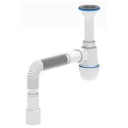 Сифон АНИ пласт д/умыв-ка/мойки бутылочный 1 1/2