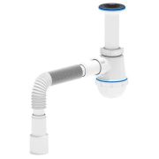 Сифон АНИ пласт д/кух мойки бутылочный 1 1/2