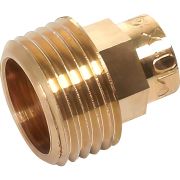 Соединитель переходной Sanha бронзовый пайка-резьба НР 22х3/4