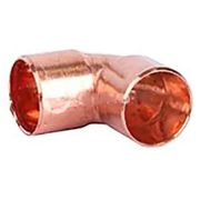 Угол HAILIANG медный 90гр. двухраструбный, 22 мм (EN1254-1)(25/300)