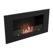 Каминокомплект:Биокамин Firelight BFP/W-90+Набор керамических камней М, белые