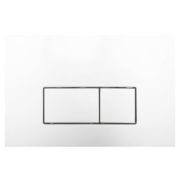 Кнопка смыва VIEIR для инсталяции механическая, квадратн. клавиши, белый VRQ73-2