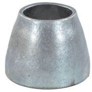 Переход ст исп 2 конц оц Дн89х57-3,5х3 (Ду80х50) б/шов ГОСТ 17378-2001