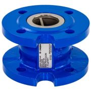 Клапан РИДАН обратный фланцевый пружинный с аксиальным затвором,чугун GJL250