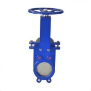 Задвижка Benarmo шибер чуг м/фл Ду150 Ру16 2/ст NBR