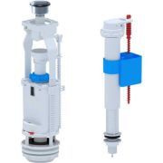 Арматура АНИ пласт для бачка сливная/наливная 1/2