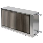 Охладитель водяной для прямоугольных каналов SHUFT WHR-W 700x400-4