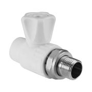 Кран шаровой для радиатора прямой 25 х 3/4quot; (50/10) VALFEX