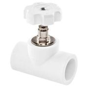 Вентиль TEBO бел. PP-R в сборе 32х90 (6/36), арт. 030060304