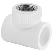 Тройник TEBO бел. PP-R комб. 25х1/2