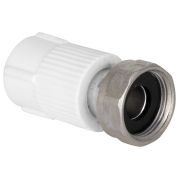Муфта TEBO бел. PP-R с накидной гайкой 25x3/4