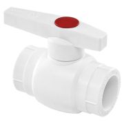 Кран шаровой TEBO бел. PP-R 25 полнопроходной (10/50), арт. 030060102