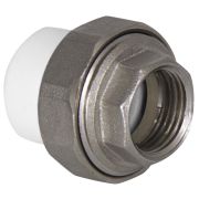 Муфта TEBO бел. PP-R комбин. разъемная (Американка) 32х 3/4