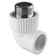 Угольник TEBO бел. PP-R комб. 25х3/4