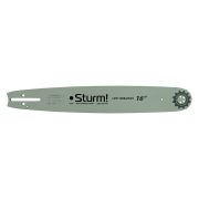Пильная шина 16&quot Sturm! Паз 1,5мм, 0,325&quot, 66зв,хвостовик POH (OREGON K095/A095)