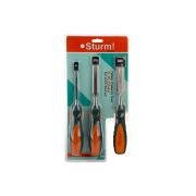 Набор стамесок 6, 16, 22 мм, двухкомпонентные рукоятки, 3 шт/уп Sturm!