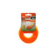 Леска для триммера, d=3.0 мм, l=15 м, ЗВЕЗДА, оранж. КАРТОН. Sturm!