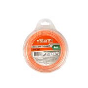 Леска для триммера, d=4.0 мм, l=15м, КРУГ, армированный, блистер,Sturm!