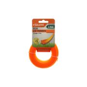 Леска для триммера, d=2.4 мм, l=15 м, ЗВЕЗДА,оранж., картон, Sturm!