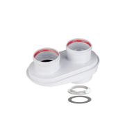 Адаптер моноблочный с фланцем MIZUDO d60/100 80мм