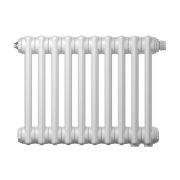 Радиатор труб. Zehnder Charleston 2050, 32 сек.1/2 ниж.подк. RAL9016 (кроншт.в компл)